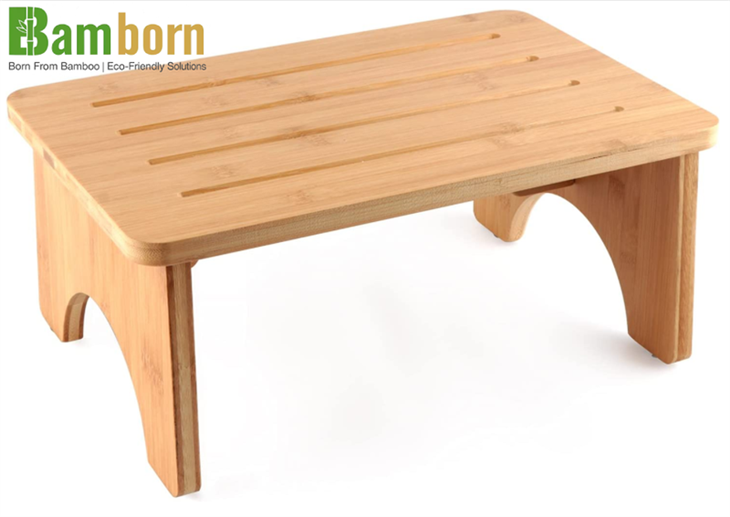 Bamboo Shower Bench Stool