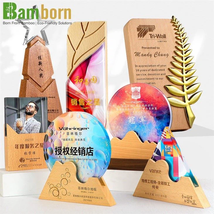 Custom Bamboo Trophies
