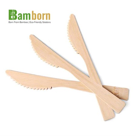 Compostable bamboo knives for picnics supplier Compostable bamboo knives for picnics supplier