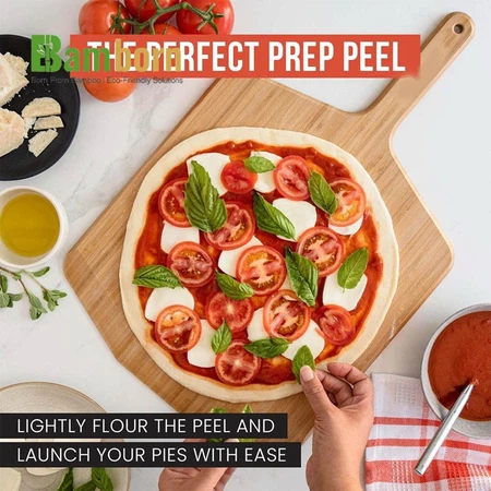 Bamboo pizza turning peel supplier Bamboo pizza turning peel supplier