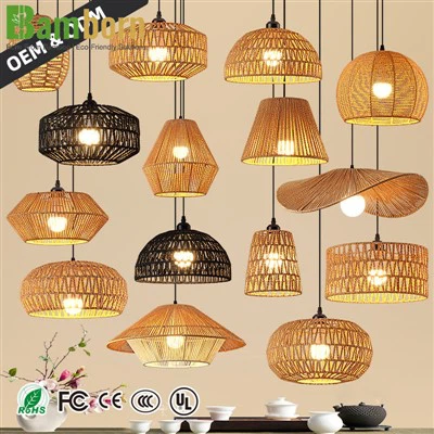 Handcrafted Bamboo Pendant Lamp