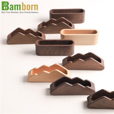 Handmade Bamboo Business Card Holder