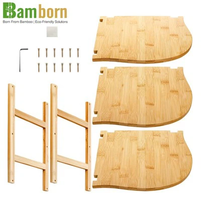 Multi Function Bamboo Dish Rack