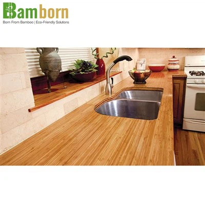 Natural Bamboo Kitchen Countertop