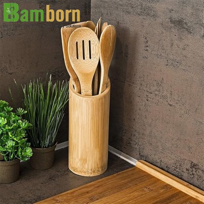 Reusable Bamboo Cutlery Sets with Pouch